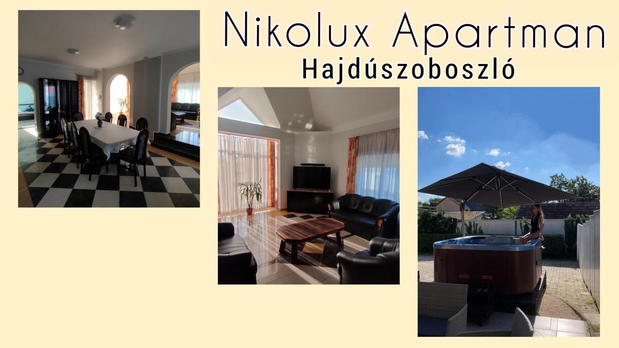 Nikolux Apartman Hajdúszoboszló Eksteriør bilde